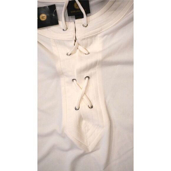 NWT JM Collection Wildflower Way Blouse - White/Neo Natural - Size XXL - Picture 8 of 14